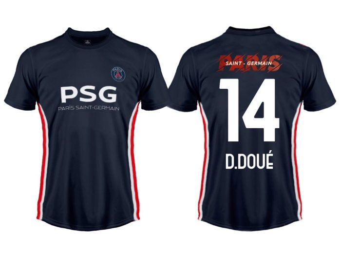Maglia Calcio Ufficiale Paris Saint Germain - D.DOUE - Image 1